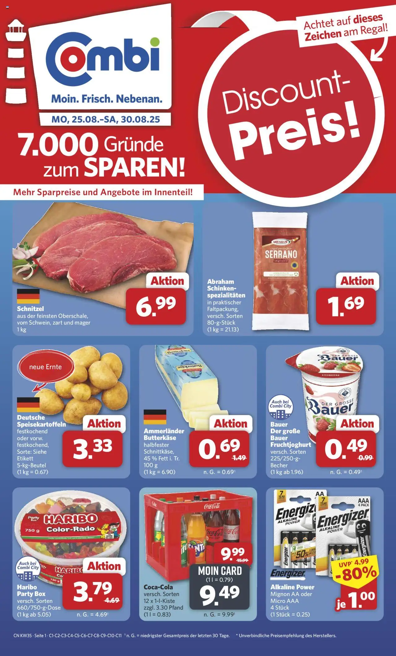Combi Prospekt (vom 25.08.2025 - 30.08.2025)