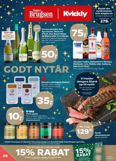 Eksempel på tilbudsavis Tilbudsavis fra butik Super Brugsen gyldig fra 26/12/2025
