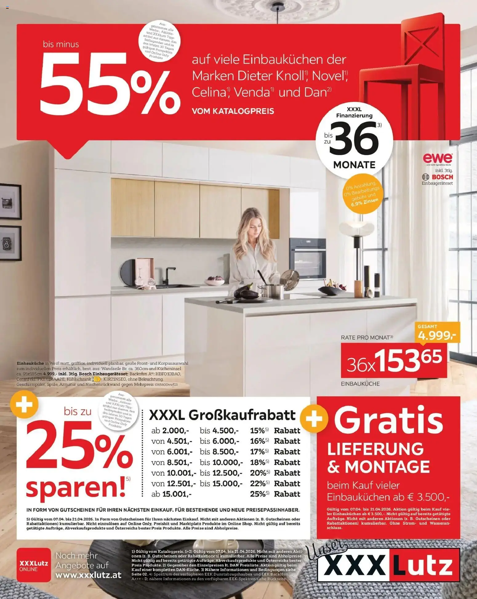 Vorschau der Angebote: XXXLutz Küchen gültig ab 06.04.2026