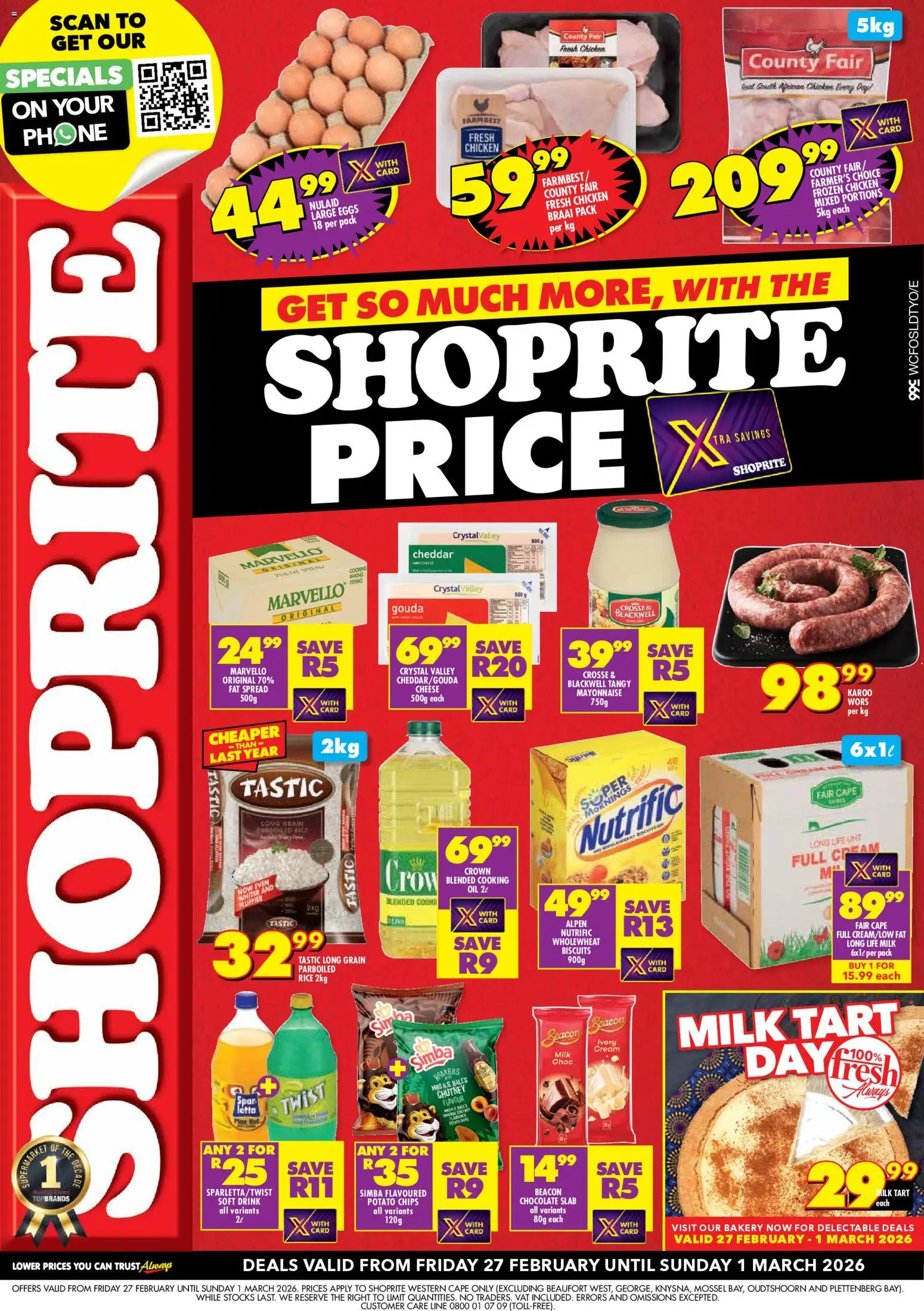 Preview of Shoprite flyer valid from 27/02/2026