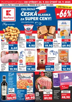 Náhled nabídky: Kaufland Leták - Praha 8 platný od 24.09.2025