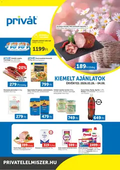 PRIVÁT - PRIVÁT Déli vármegyék megtekintése, amely érvényes 2026.03.26.-től