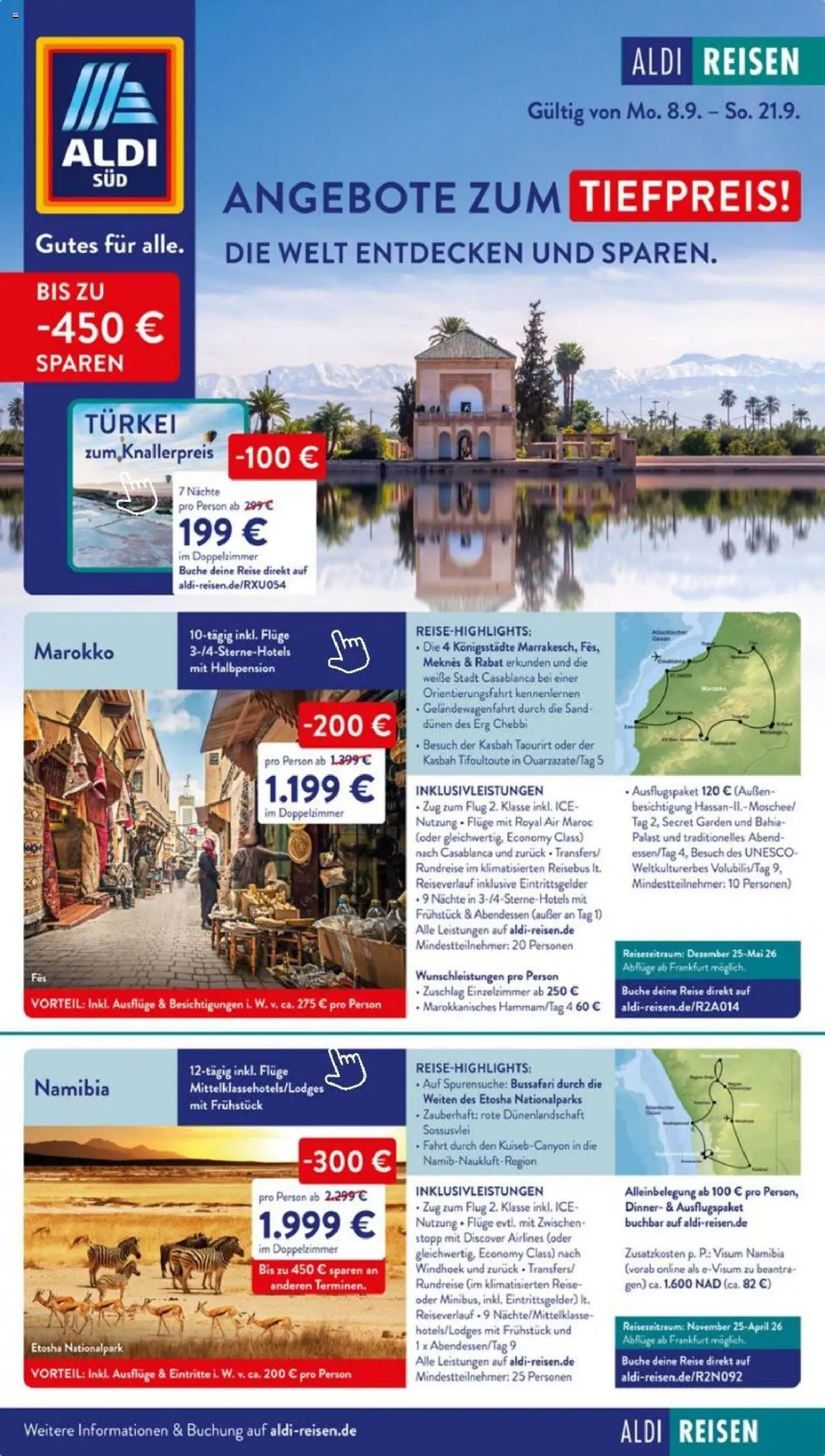 Aldi Süd Möglichkeiten (vom 08.09.2025 - 21.09.2025)