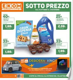 Anteprima dell'opuscolo Attuale volantino dal negozio Ekom valido da 21/10/2025
