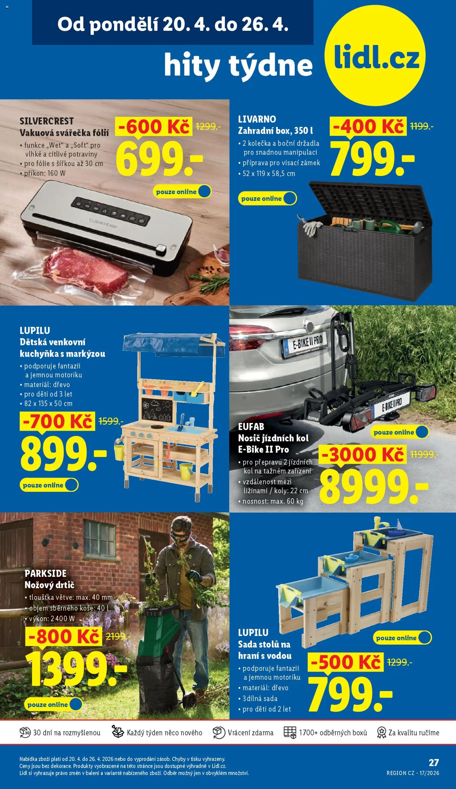 Náhled nabídky: Lidl Lidl leták - Hity týdne platný od 20.04.2026