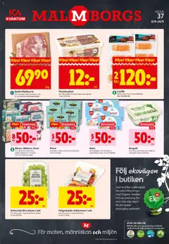 Förhandsgranska reklamblad Malmö från butik ICA Kvantum gäller från 08/09/2025