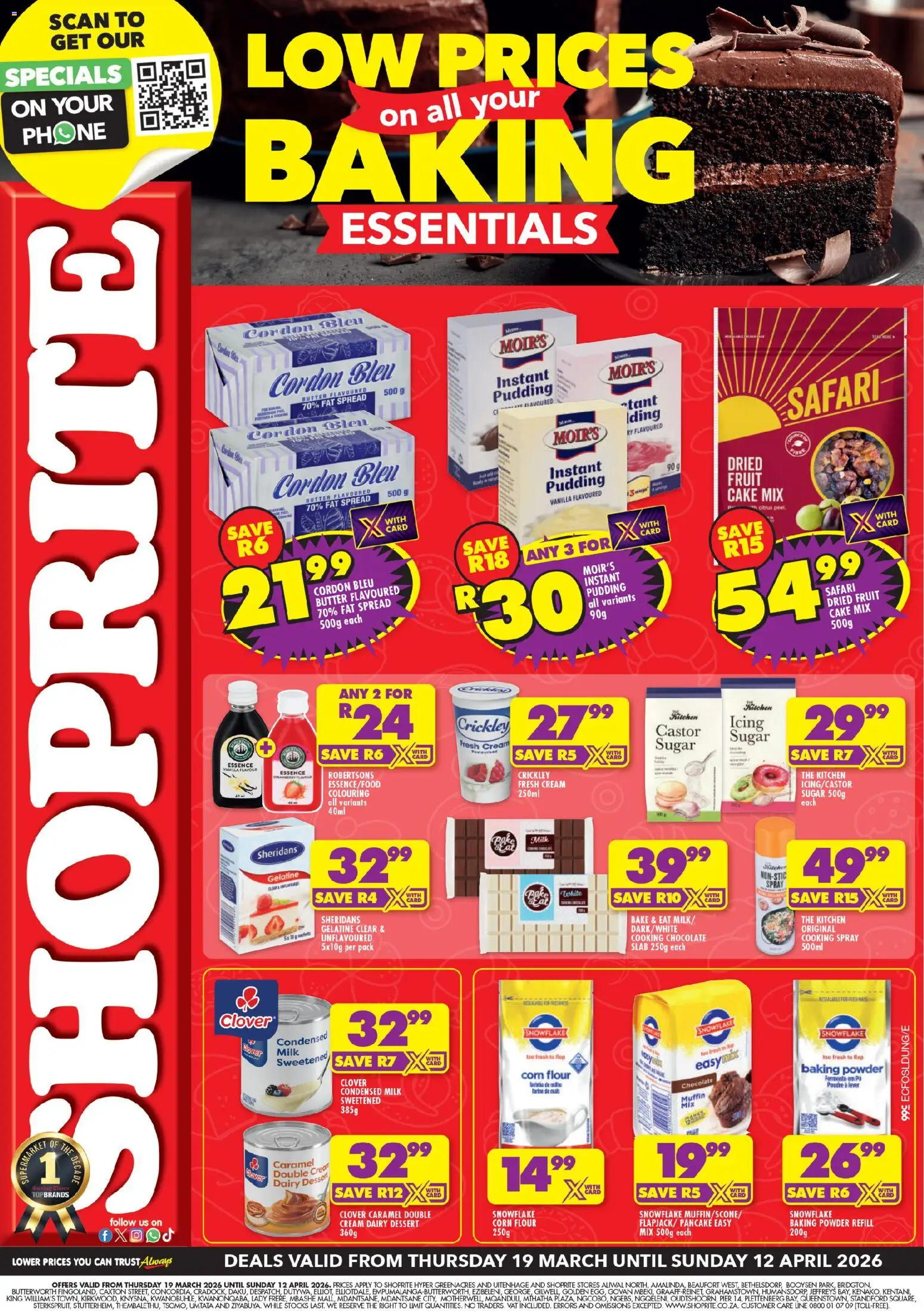 Preview of Shoprite flyer valid from 19/03/2026