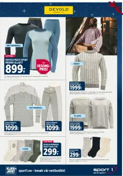 Forhåndsvis Kundeavis fra butikk Sport 1 gyldig fra 01/12/2025 | Side: 7