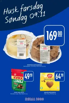 Forhåndsvis Kundeavis fra butikk Rema 1000 gyldig fra 03/11/2025 | Side: 8