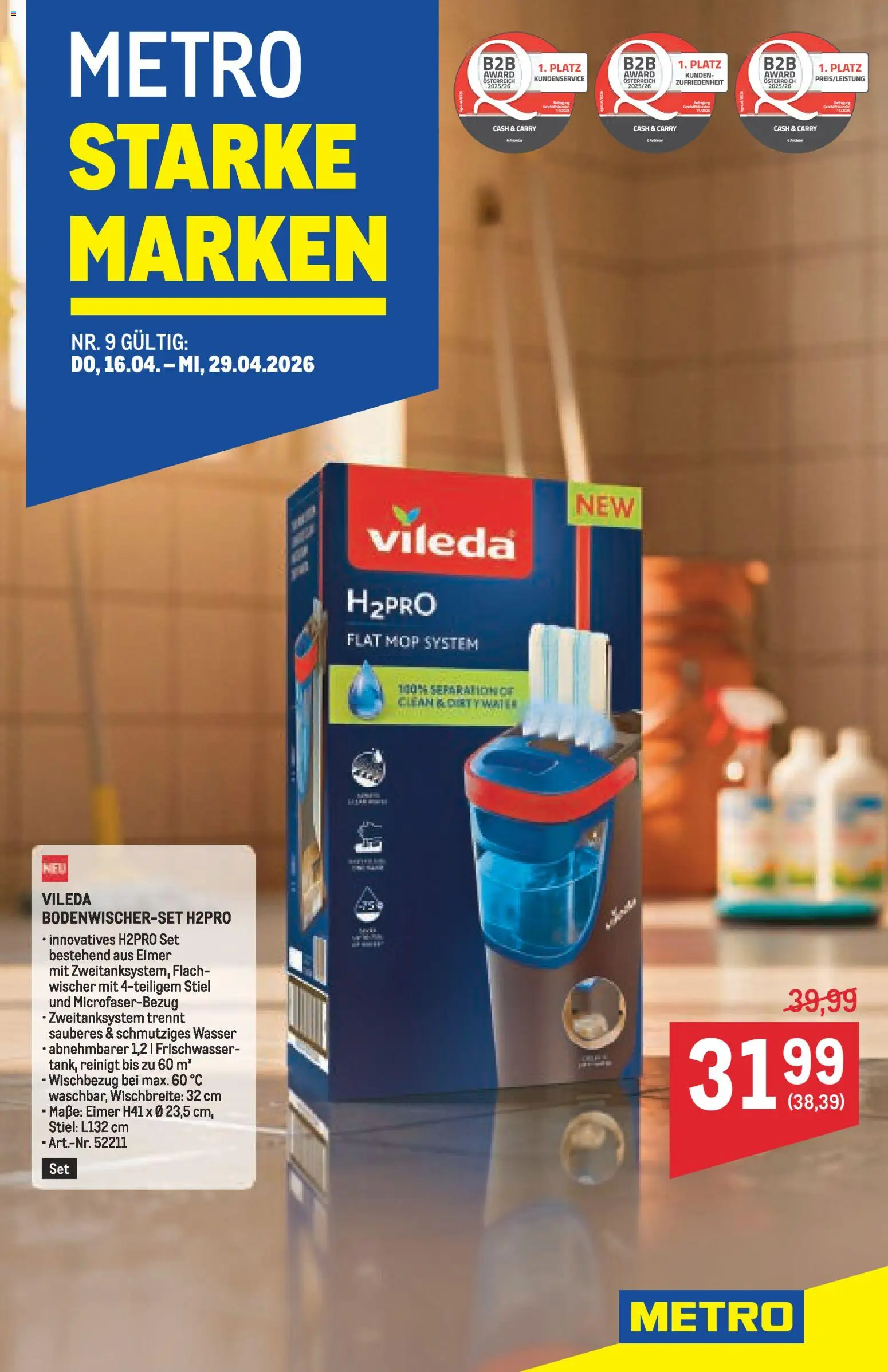 Vorschau der Angebote: Metro Metro angebote Starke Marken gültig ab 16.04.2026