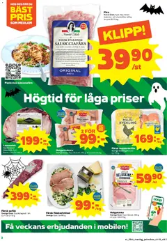 Förhandsgranska reklamblad Aktuella reklamblad Stora Coop från butik Stora Coop gäller från 27/10/2025 | Sida : 2