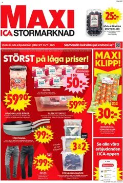 Förhandsgranska reklamblad Solna från butik ICA Maxi gäller från 08/09/2025
