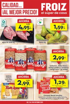 Vista previa del folleto de la tienda Froiz válido desde el 02/10/2025 