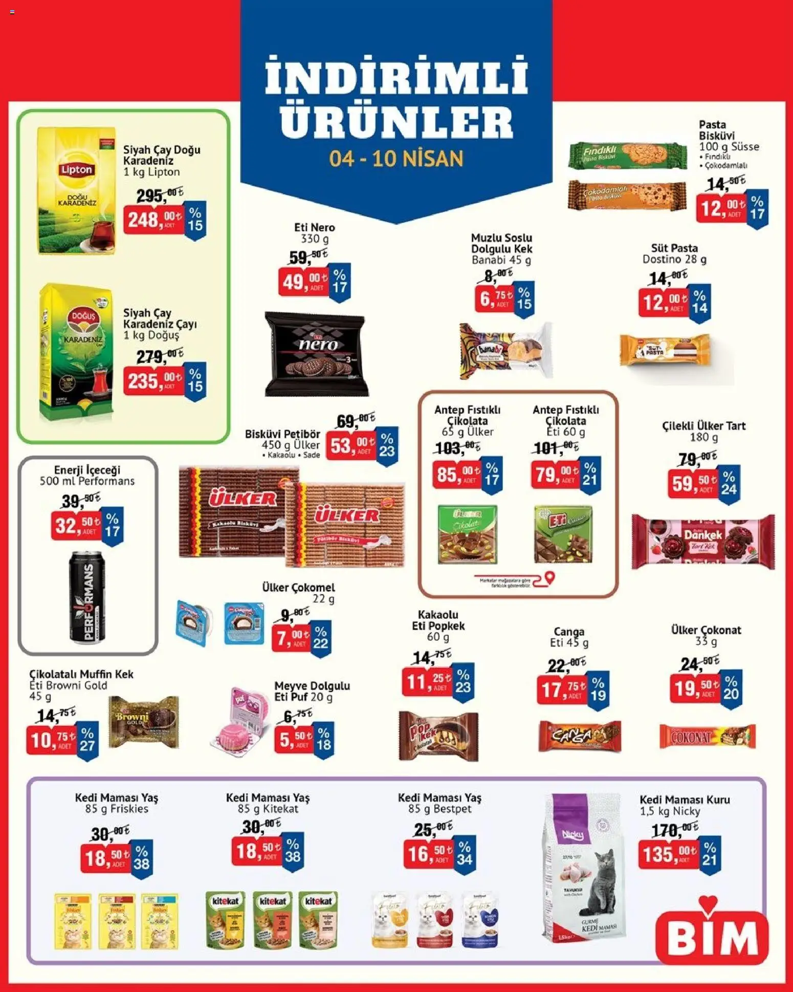 BİM BİM - İndirimli Ürünler 04.04.2026 - Broşürünün önizlemesi