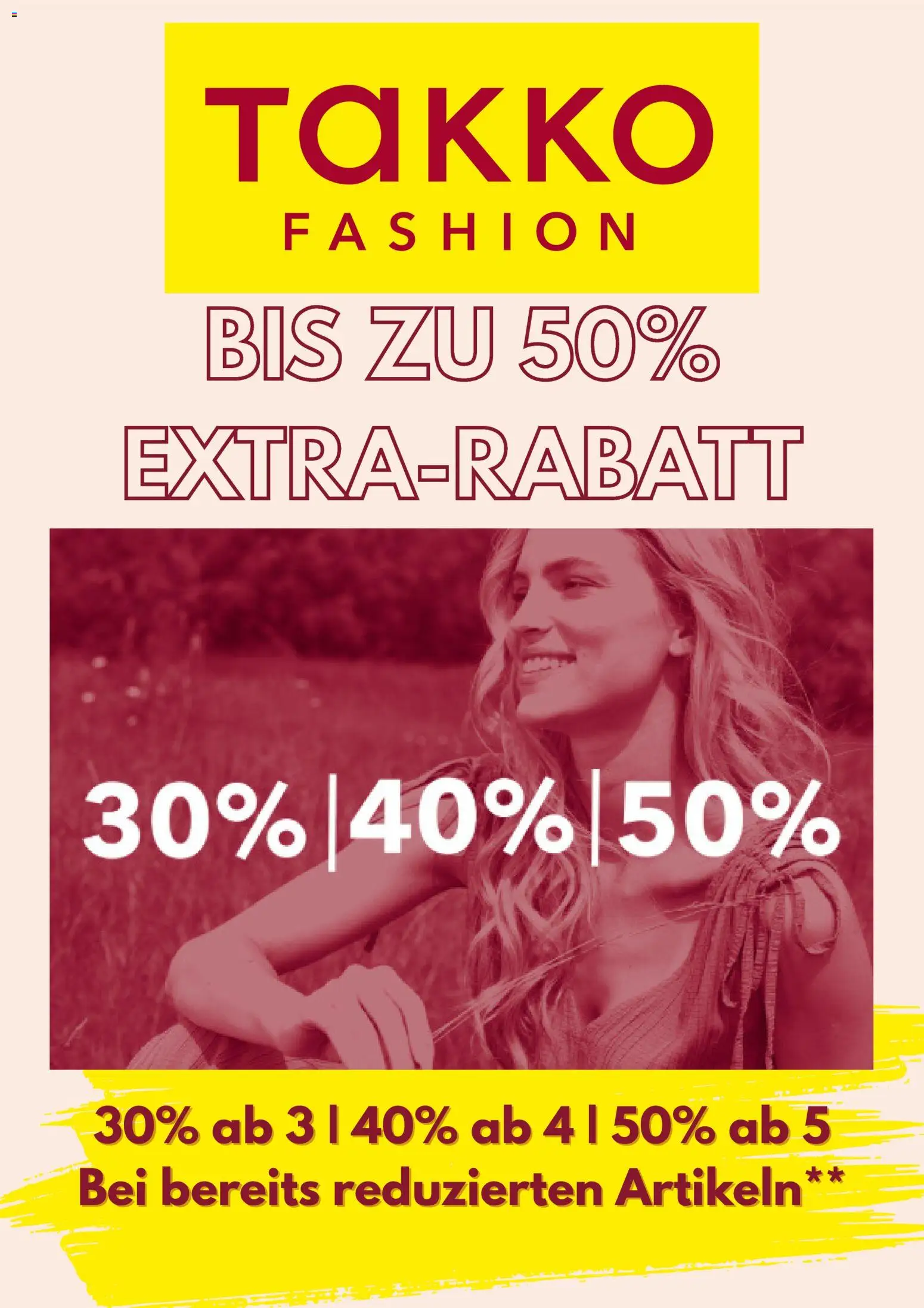 Vorschau von dem Prospekt des Geschäftes Takko, gültig ab dem 12.01.2026