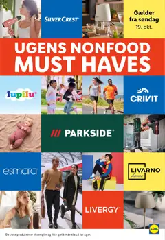 Eksempel på tilbudsavis Tilbudsavis fra butik Lidl gyldig fra 19/10/2025