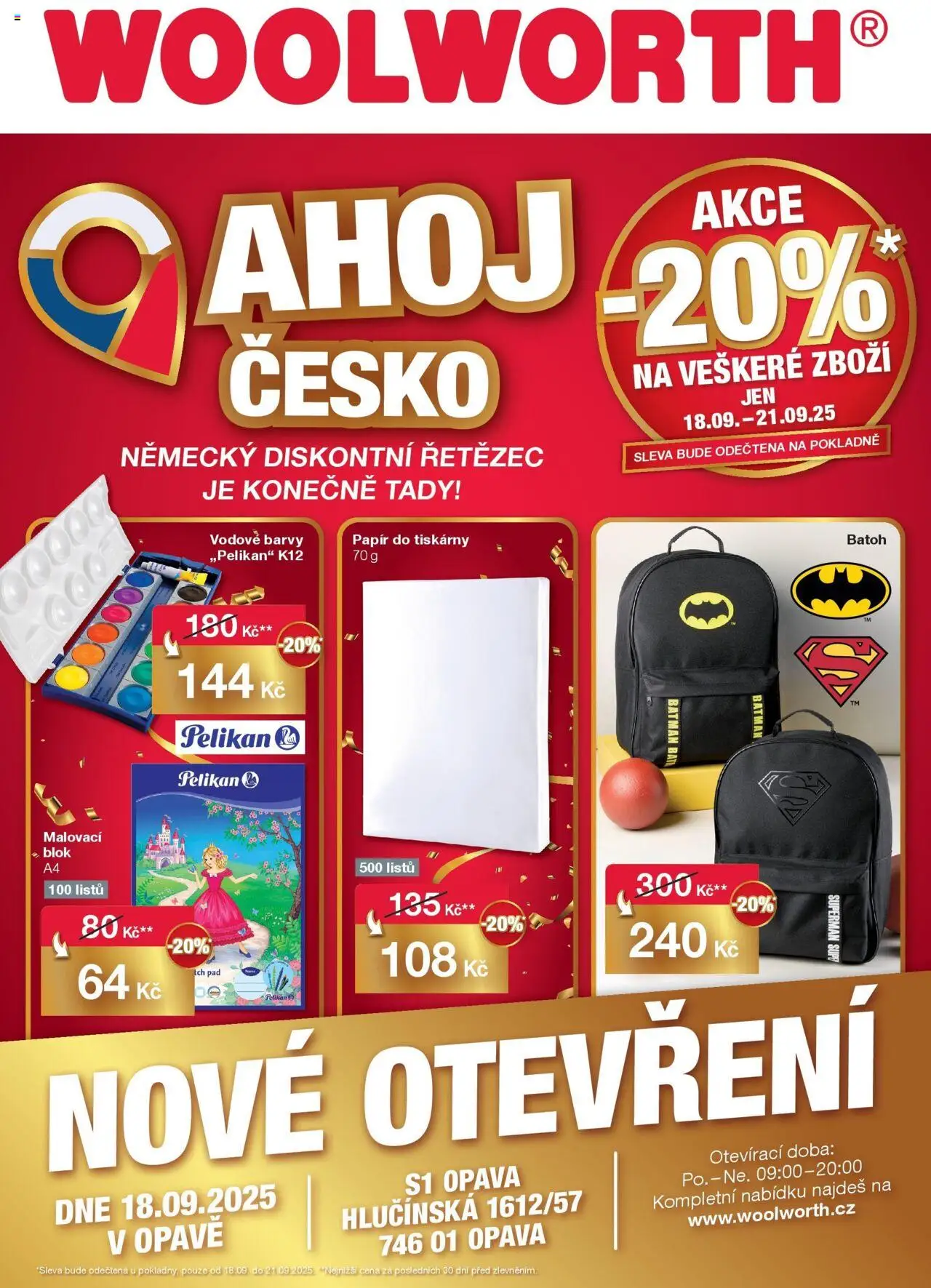  Woolworth Leták - Opava (18.09.2025 - 21.09.2025)