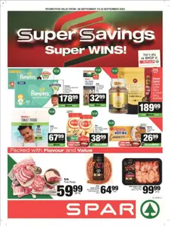 Preview of Superspar flyer valid from 08/09/2025