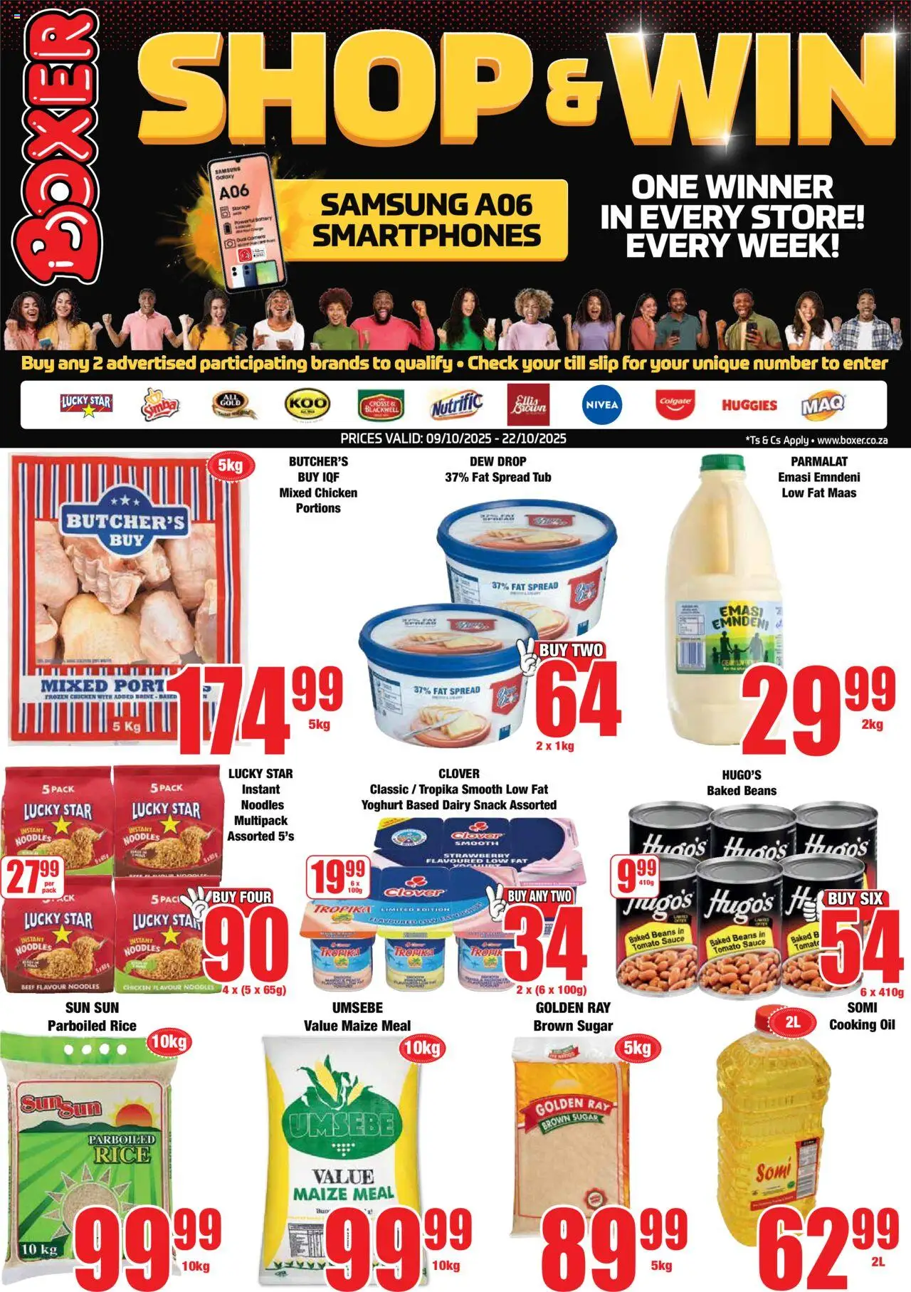 Boxer eSwatini - Specials from 09/10 - 22/10/2025 > Promotions