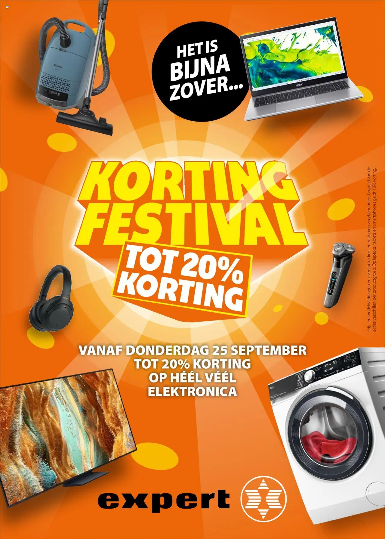 Voorbeeld van Korting Festival van winkel Expert geldig vanaf 16-09-2025