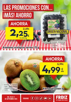 Vista previa del folleto de la tienda Froiz válido desde el 15/09/2025 