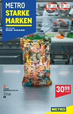 Vorschau der Angebote: Metro METRO AT - Starke Marken gültig ab 16.10.2025