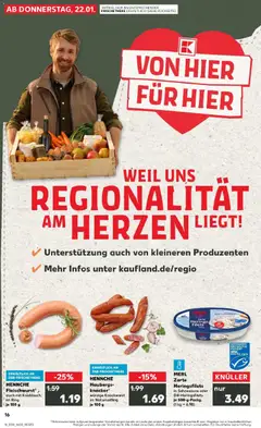 Vorschau von dem Prospekt des Geschäftes Kaufland, gültig ab dem 22.01.2026