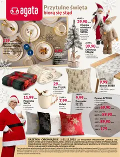 Pogląd gazetki "Gazetka" ze sklepu Salony Agata ważnej od 01.12.2025