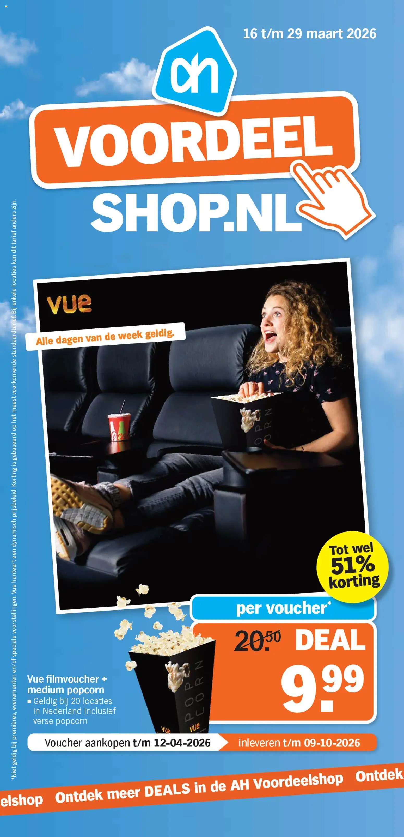 Voorbeeld van Albert Heijn folder - Voordeelshop folder week 12 van winkel Albert Heijn geldig vanaf 16-03-2026