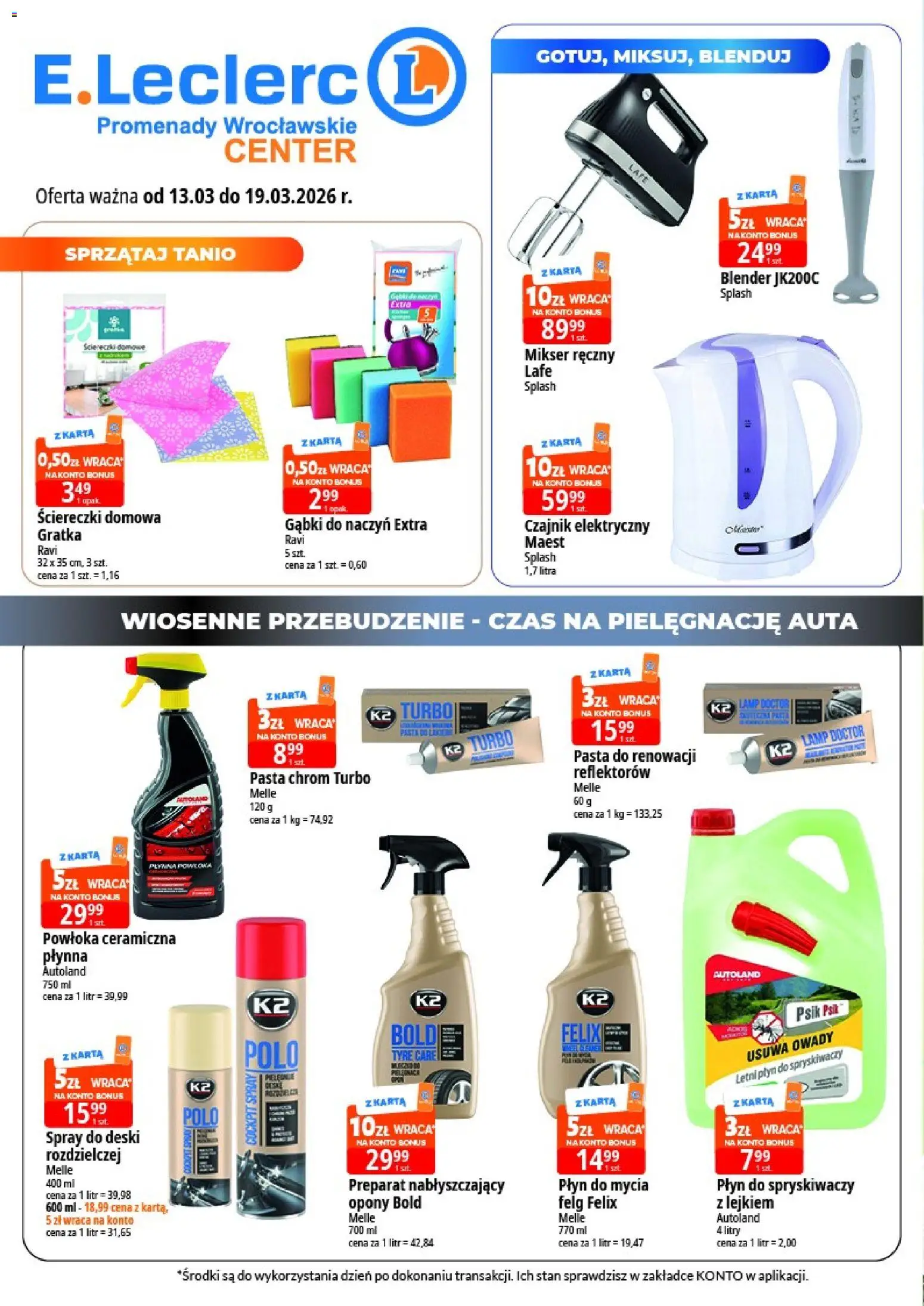 Pogląd gazetki "E.Leclerc gazetka - Wrocław" ze sklepu E.Leclerc ważnej od 13.03.2026