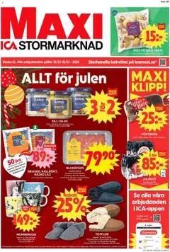 Förhandsgranska reklamblad Arlöv från butik ICA Maxi gäller från 15/12/2025