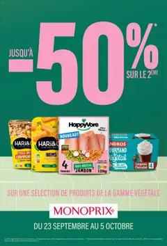 Prévisualisation de Catalogue du magasin Monoprix formulaire valide 23/09/2025