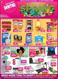 Preview of Game flyer valid from 19/08/2025