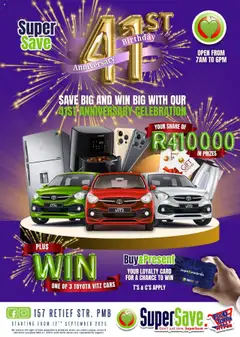 Preview of Super Save flyer valid from 12/09/2025
