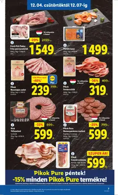 Lidl - Akciós újság Lidl megtekintése, amely érvényes 2025.12.04.-től | Oldal: 7