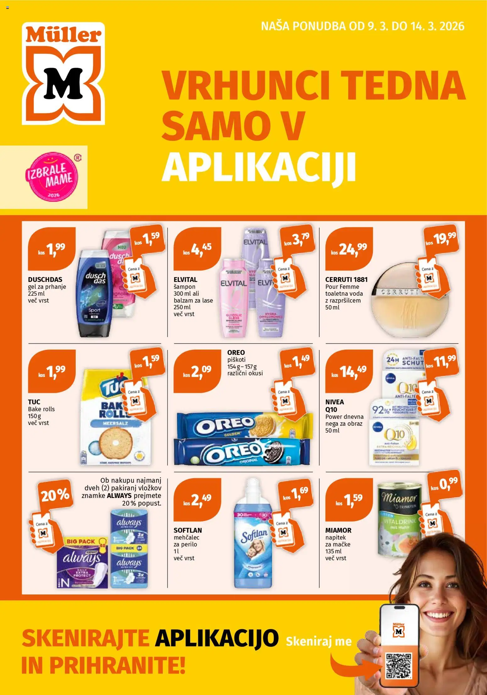 Predogled kataloga iz trgovine Müller veljaven od 09.03.2026