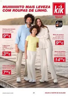 Pré-visualização do folheto da loja KIK válida a partir de 23/03/2026