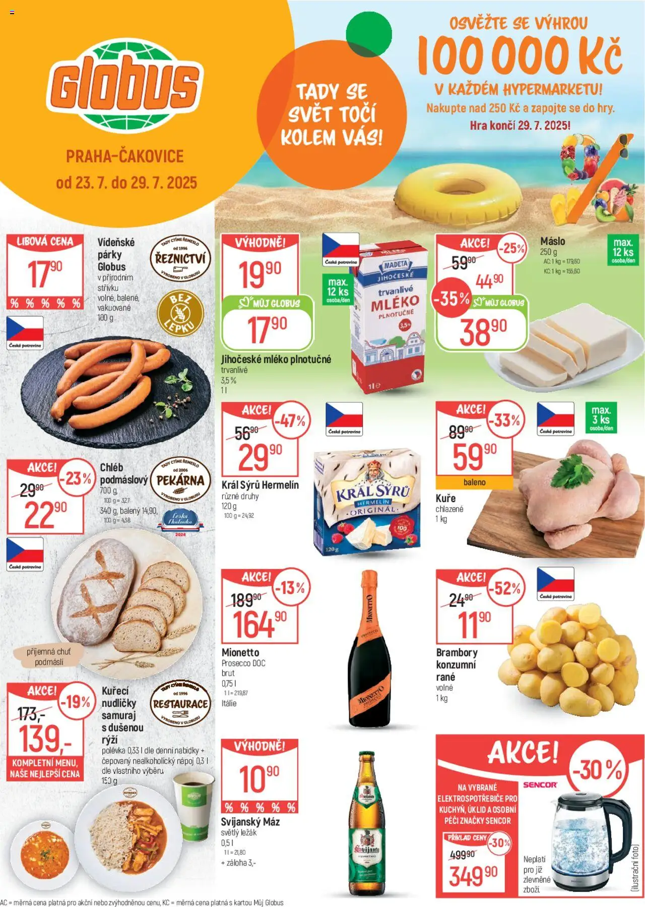  Globus leták od 23.07.2025 >> Akční nabídka "Leták"