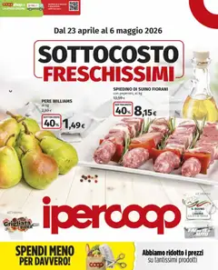 Anteprima dell'opuscolo Ipercoop volantino Cantù dal negozio Ipercoop valido da 23/04/2026