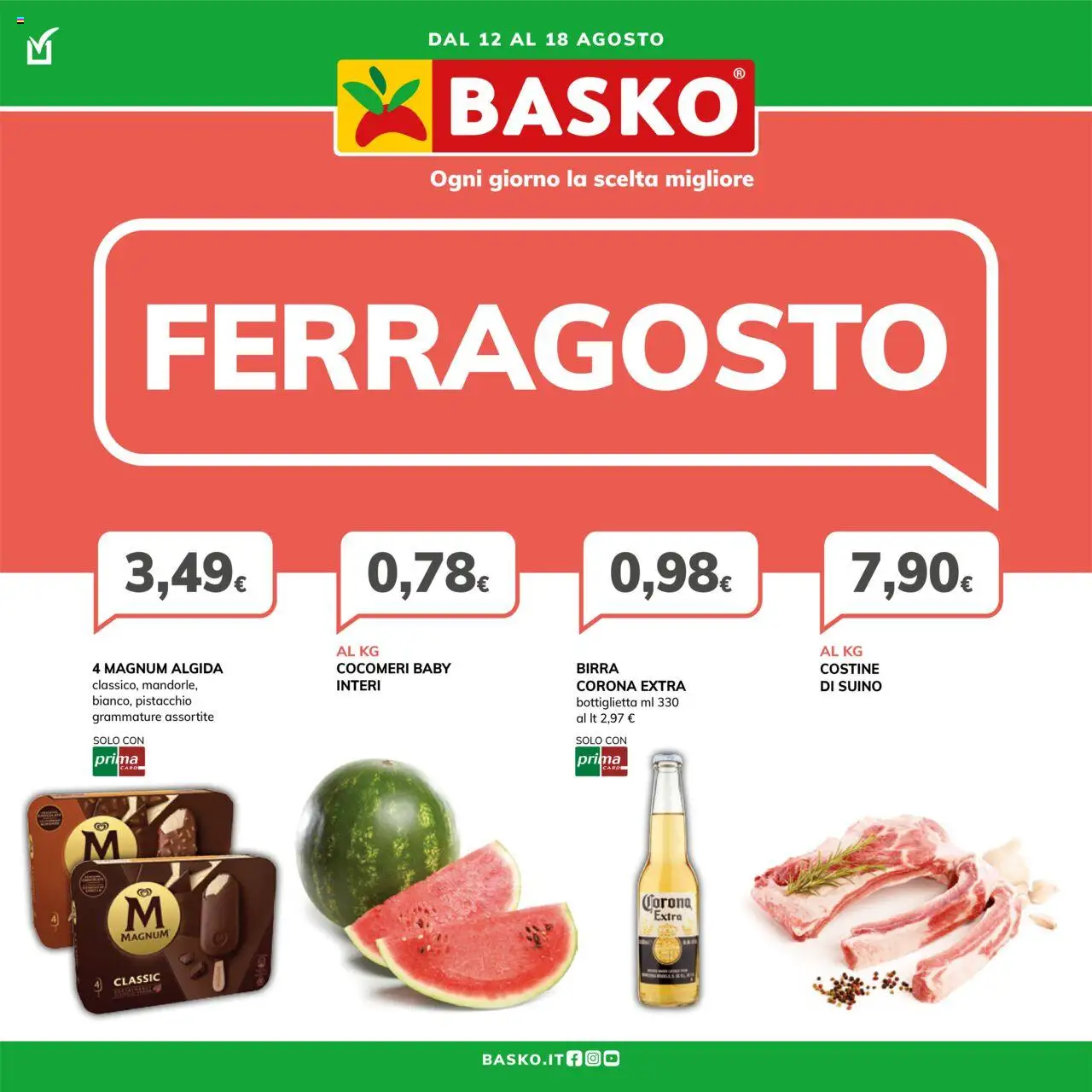Volantino Basko valido da 12/08/2025 numero di pagina 1