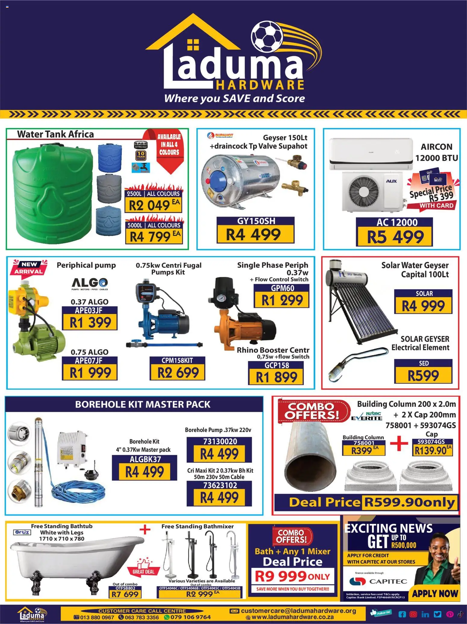 Preview of Laduma Hardware flyer valid from 01/04/2026