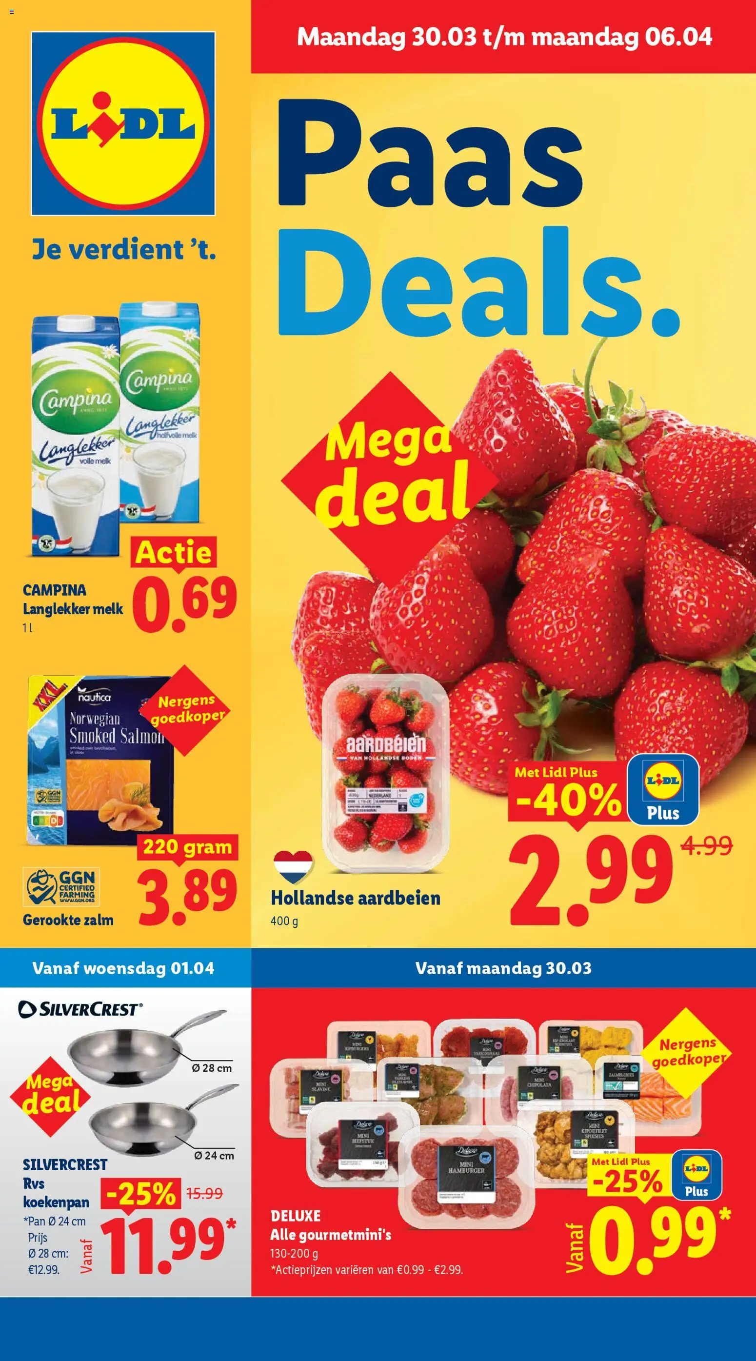 Voorbeeld van Lidl folder week 14 van winkel Lidl geldig vanaf 30-03-2026