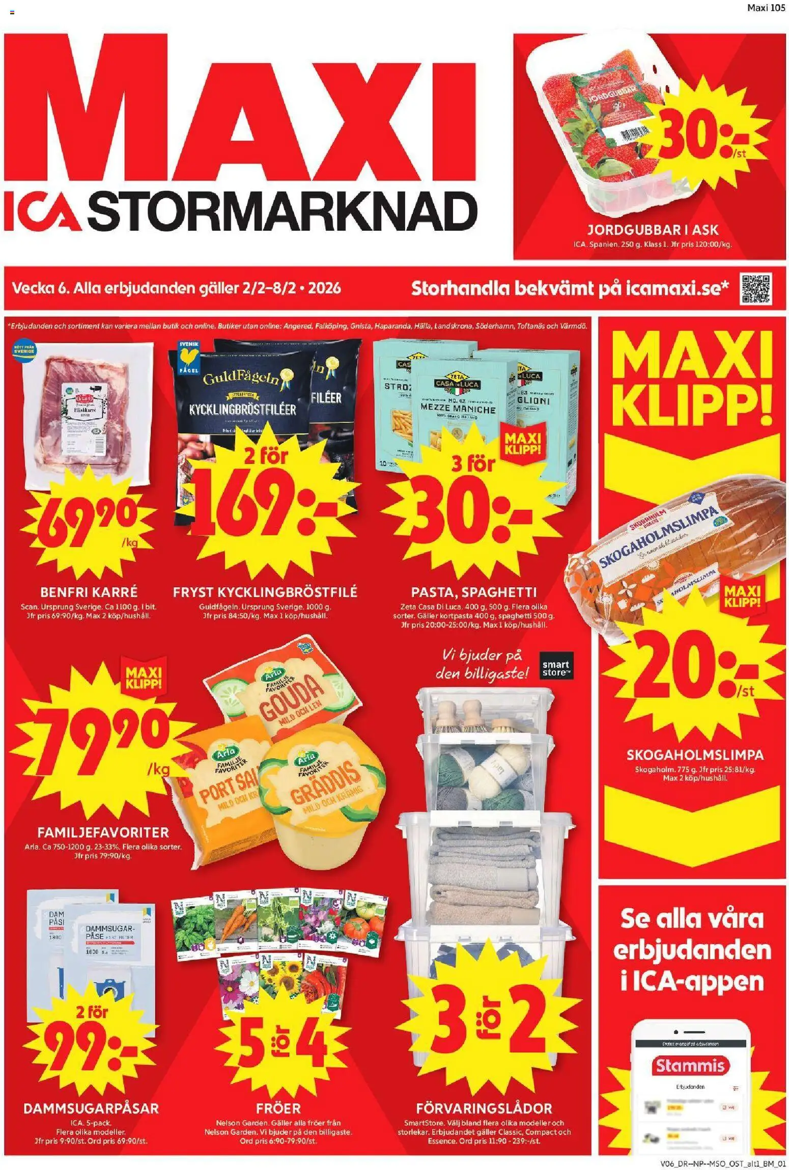 Förhandsgranska reklamblad Gustavsberg från butik ICA Maxi gäller från 02/02/2026