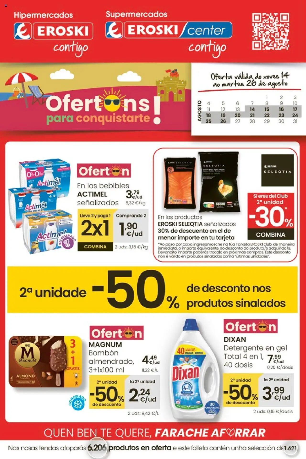 Folleto Eroski del 14/08/2025 - 26/08/2025 > Ofertons para conquistarte