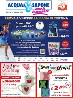 Anteprima dell'opuscolo Volantino Cesar S.p.A. dal negozio Acqua e Sapone valido da 05/02/2026