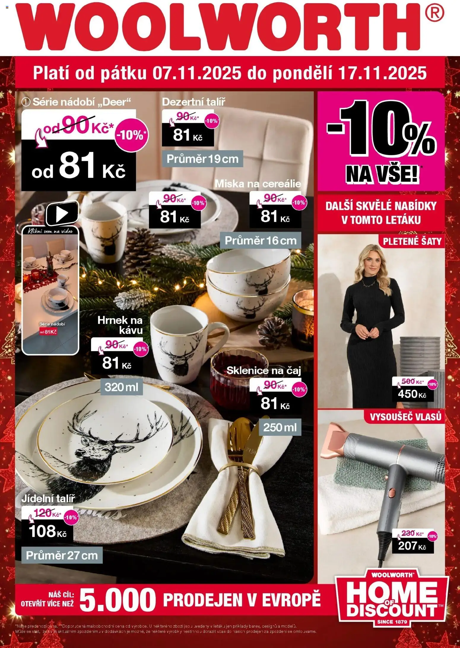 Náhled nabídky: Woolworth Leták - Otvice, Jihlava, Znojmo platný od 07.11.2025