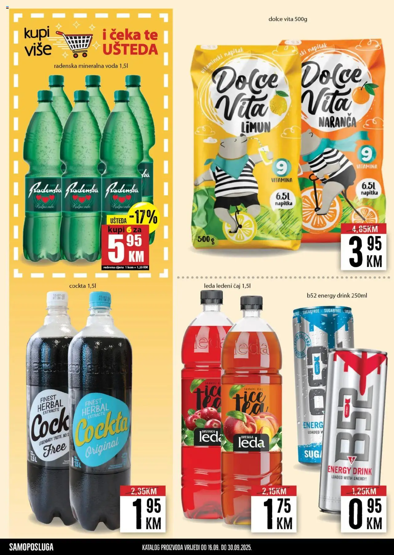 Pregled letka Katalog trgovine Prodex vrijedi od 2025.09.16