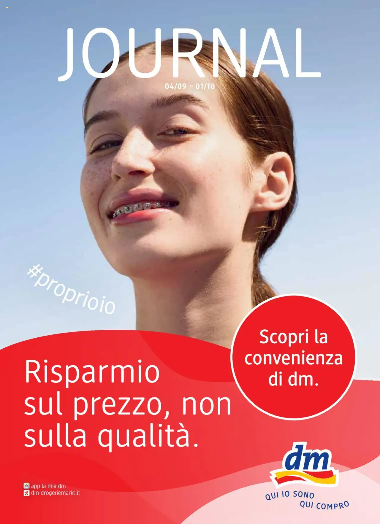 Volantino dm drogerie markt valido da 04/09/2025 numero di pagina 1