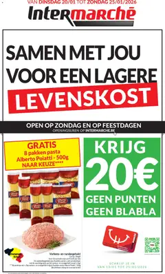 Voorbeeld van Folder week 4 van winkel Intermarché geldig vanaf 20/01/2026