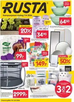 Förhandsgranska reklamblad Rusta erbjudanden från butik Rusta gäller från 07/04/2026